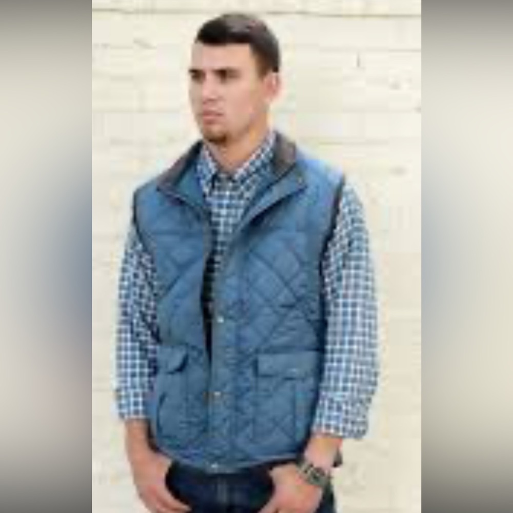 Fish Hippie Blue Browder‎ Vest Size Large